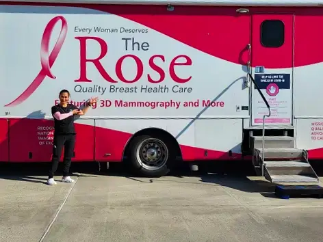 new wave member with rose mammography